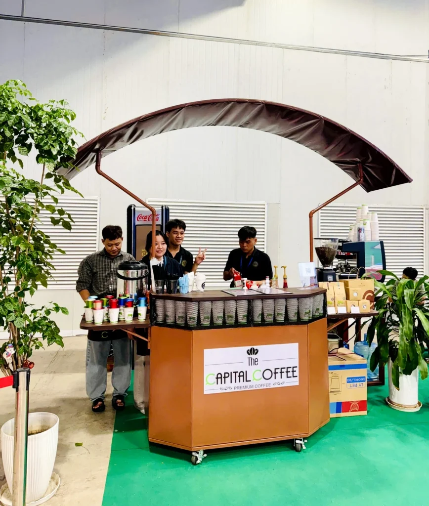 The Capital Coffee đồng hành tại Expo Vietnam