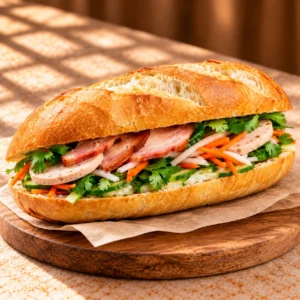BÁNH MÌ THỊT CHẢ